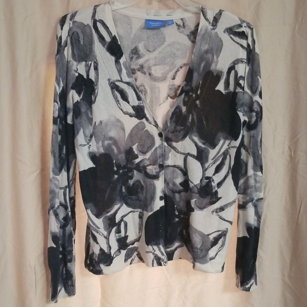 Cute floral cardigan